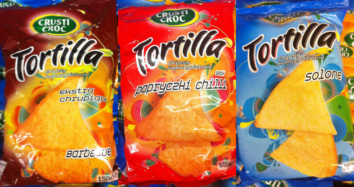 SMACZNE I WEGAŃSKIE CHIPSY TORTILLA Lidl