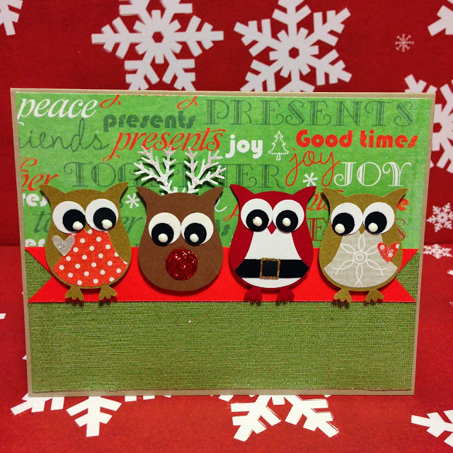 christmas-card-owl-santa-reindeer-family-shimmer-ribbon-joy