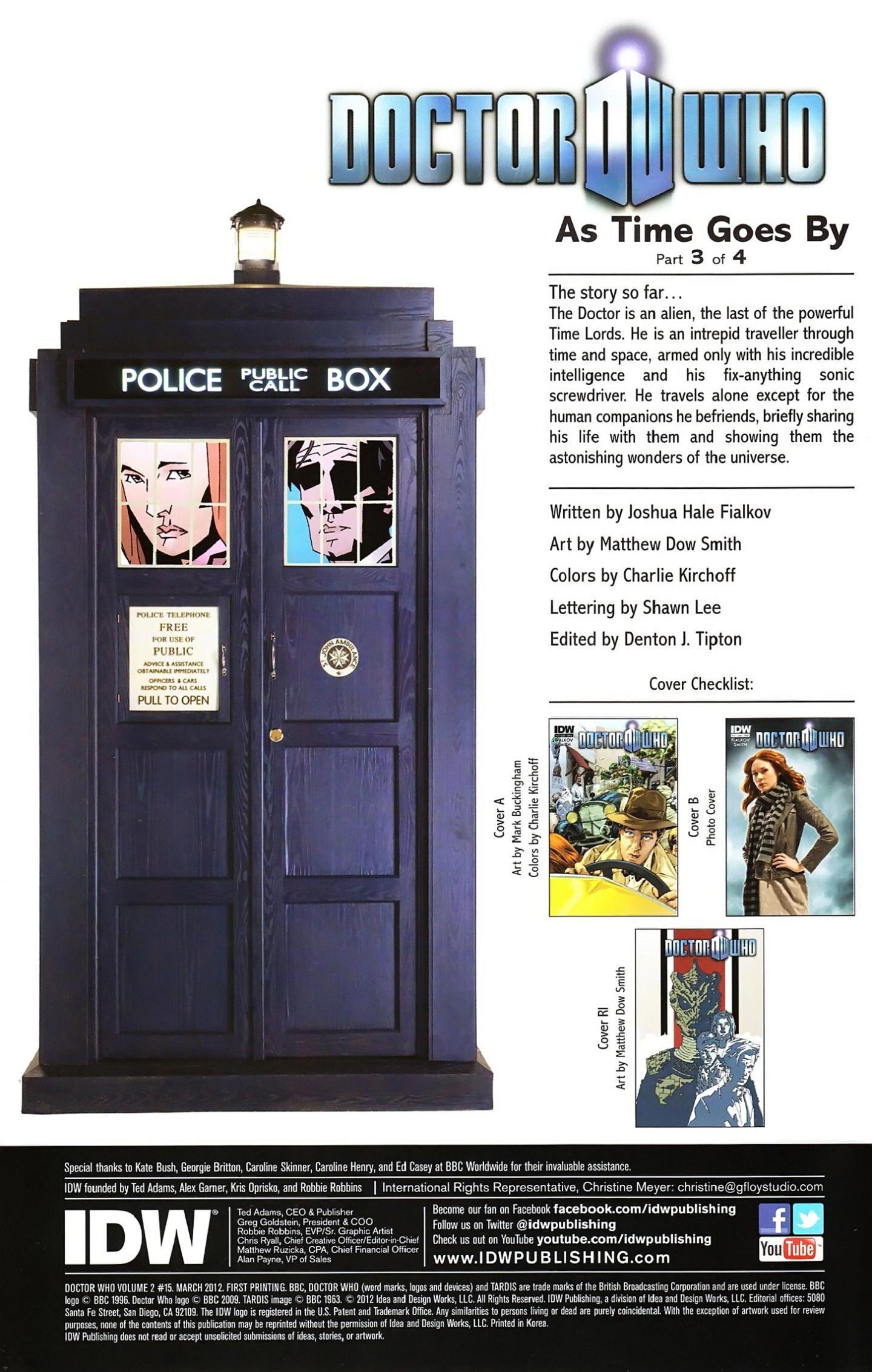 Read online Doctor Who (2011) comic -  Issue #15 - 4