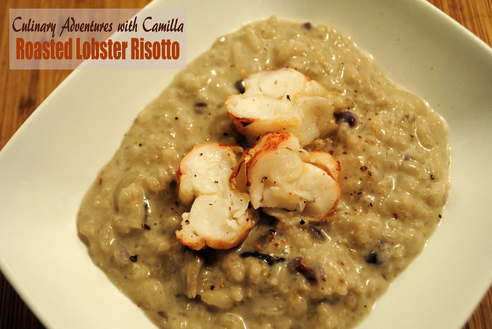 Roasted Lobster Risotto