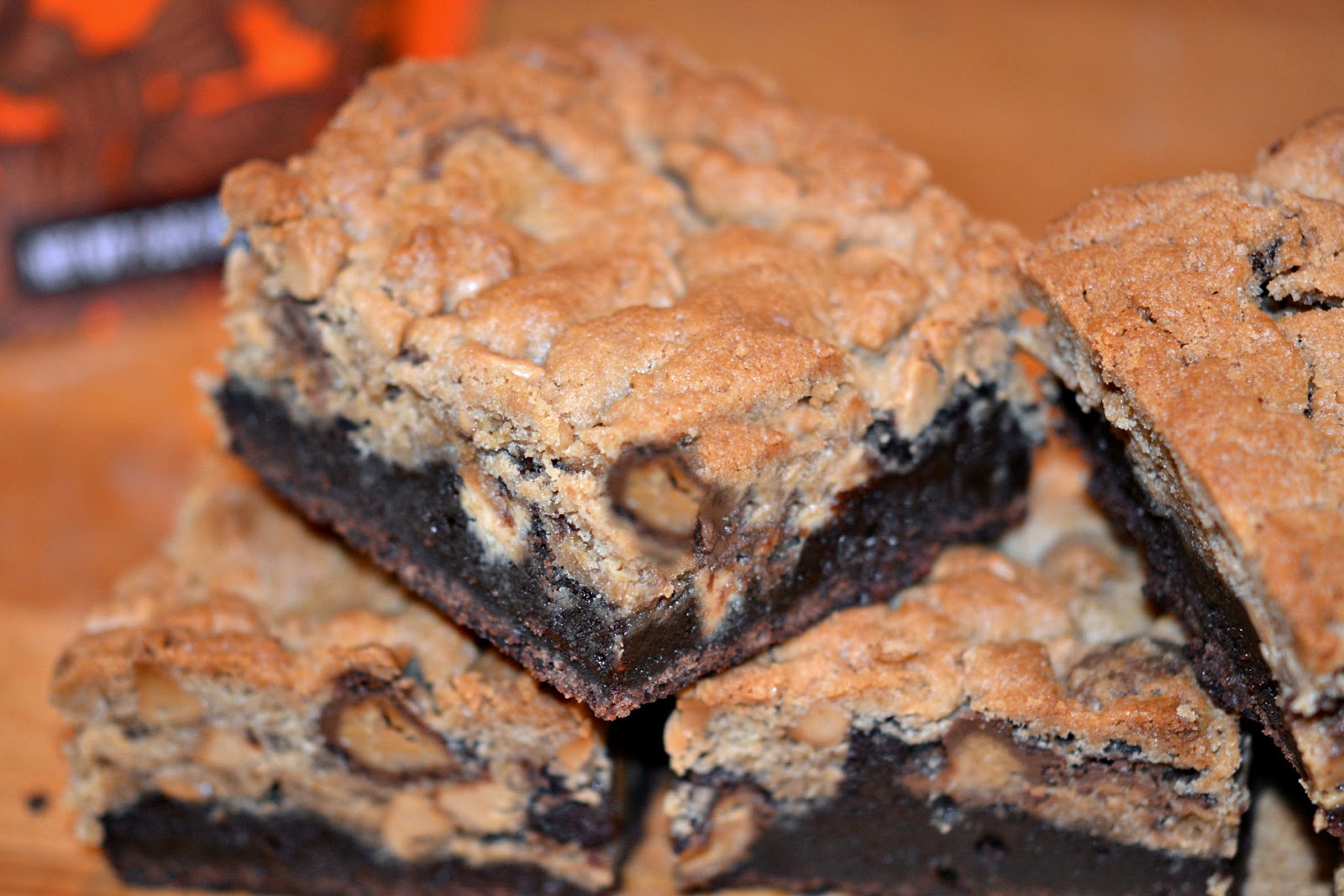 PEANUT BUTTER BROOKIES STUFFED WITH MINI PEANUT BUTTER CUPS Hugs and
