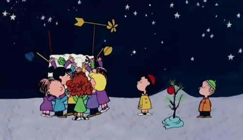 Charlie Brown Christmas Tree holiday.filminspector.com