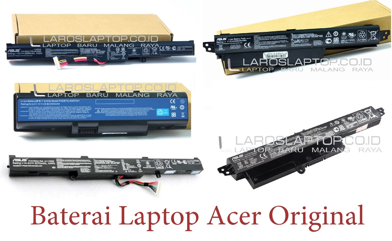 Harga Baterai Laptop Acer Original Jual Baterai Laptop Acer Aspire 2930 4736 Original Kota