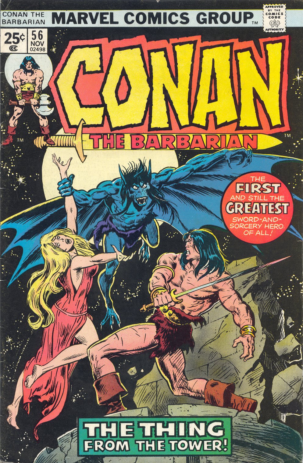 Read online Conan the Barbarian (1970) comic -  Issue #56 - 1