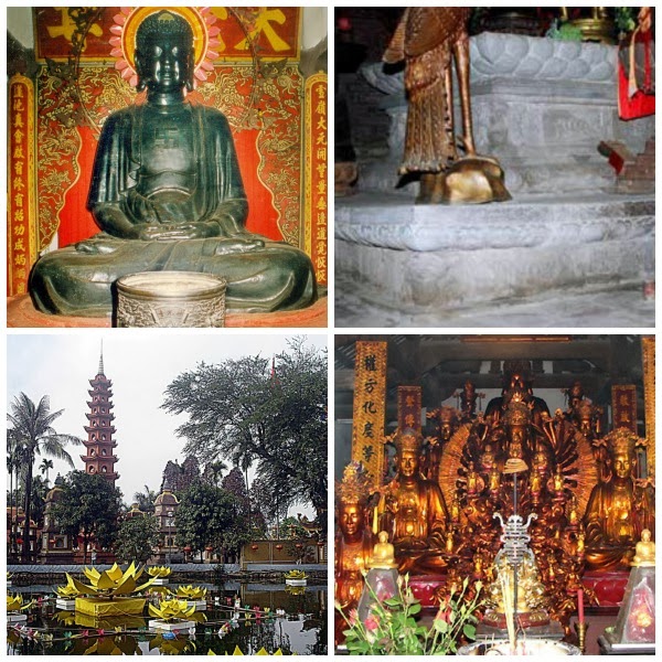 pagodas in hanoi