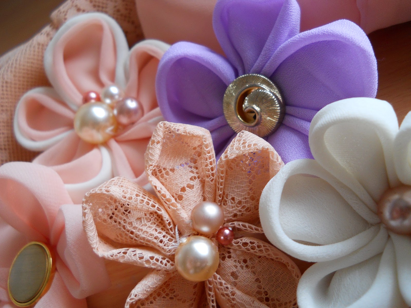 Only Hime Kanzashi Flowers