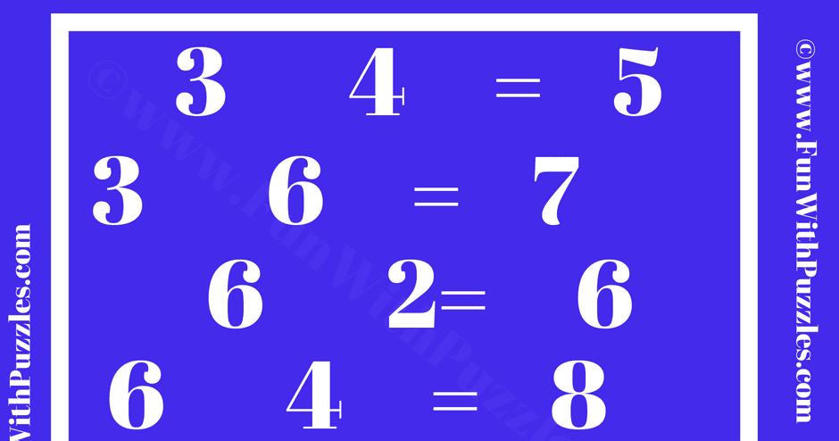 Math Brain Puzzle with Answer for Kids