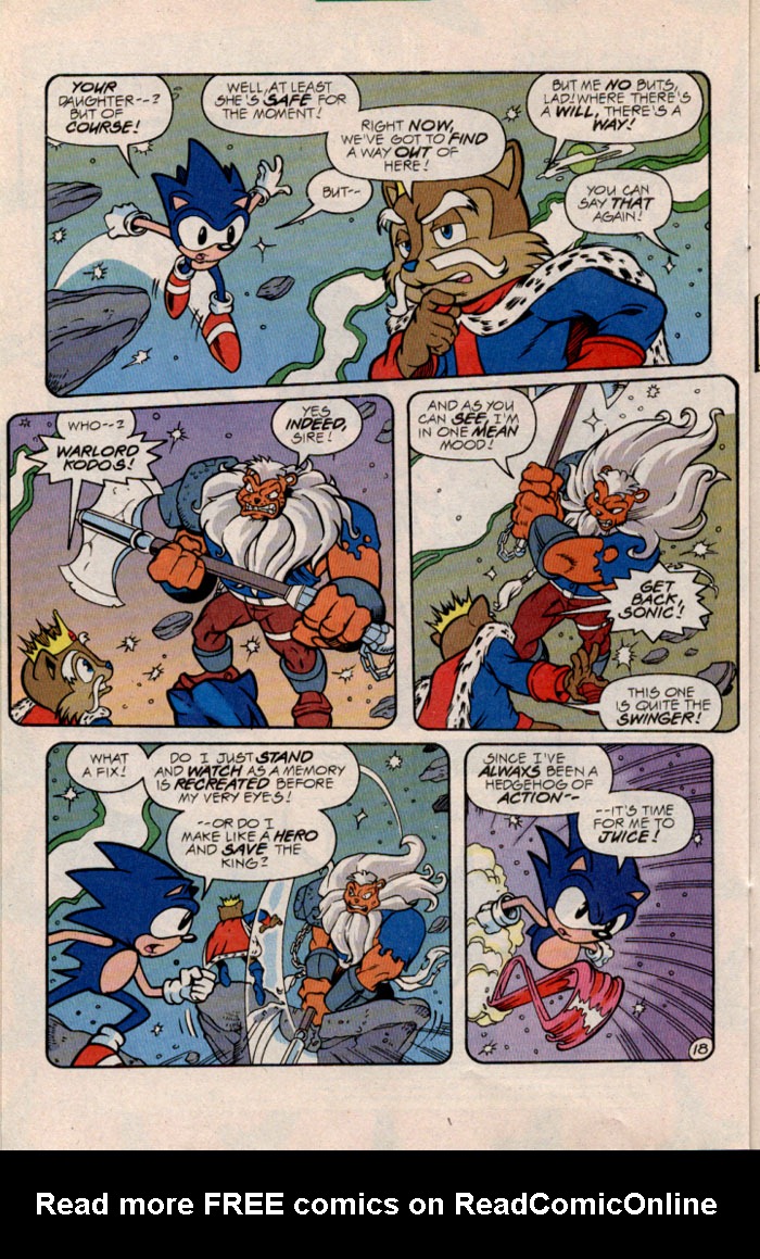 Read online Sonic The Hedgehog comic -  Issue #43 - 20