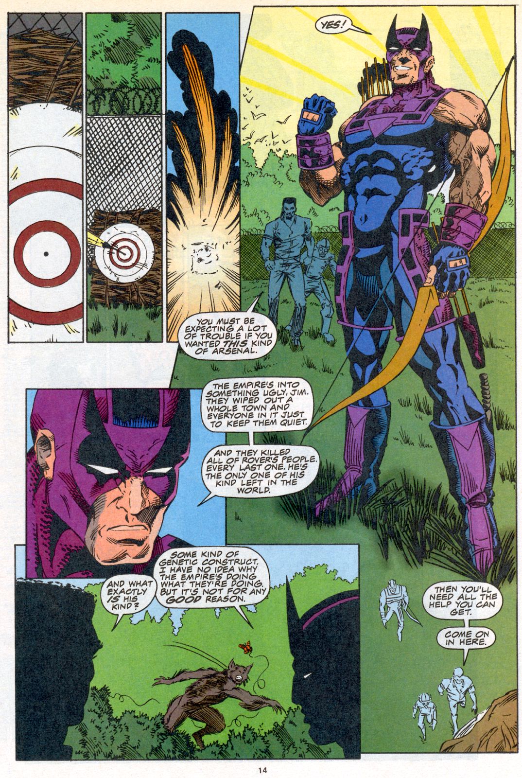 Read online Hawkeye (1994) comic -  Issue #3 - 10