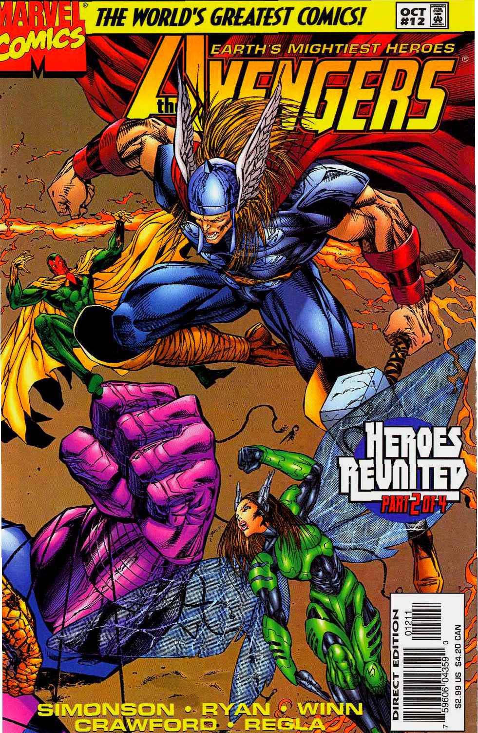 Read online Captain America (1996) comic -  Issue #11c - 1