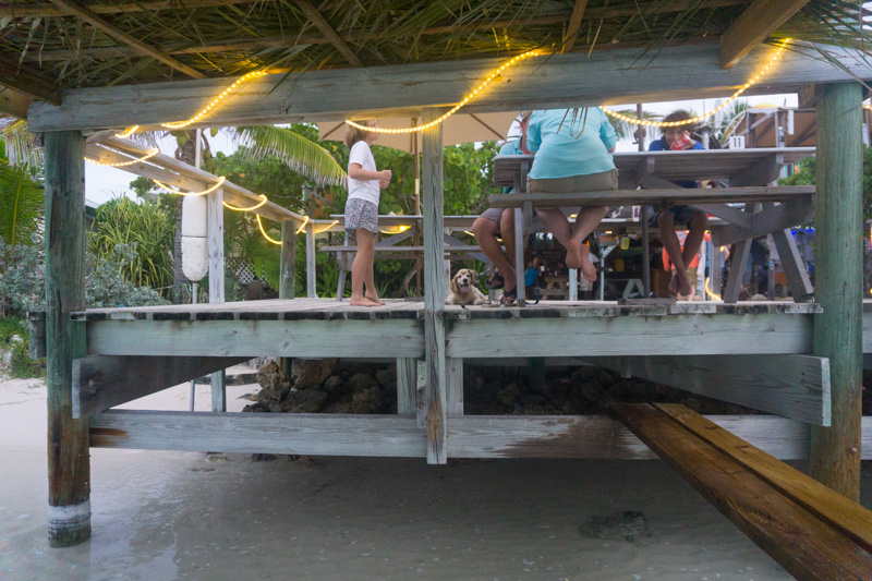 Cheeseburger in Paradise Eating out in the Bahamas Boat Life Larks SV Dulcinea