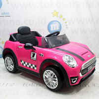 Mobil Mainan Aki Pliko PK8100N Mini Cooper Sport