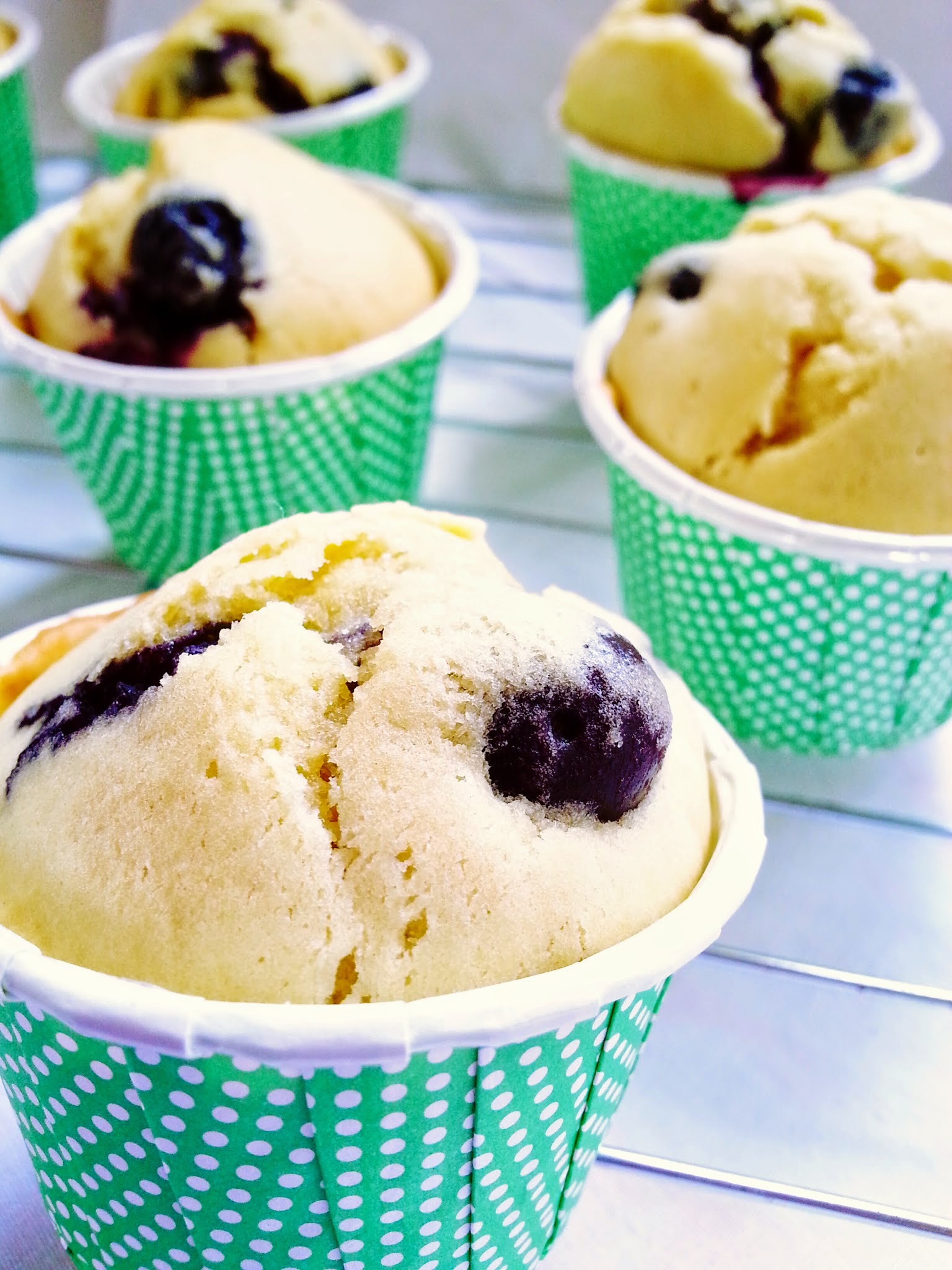 Resepi muffin bluberry