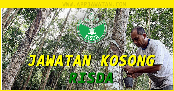 Jawatan Kosong Terkini di  Pihak Berkuasa Kemajuan Pekebun Kecil Perusahaan Getah (RISDA)