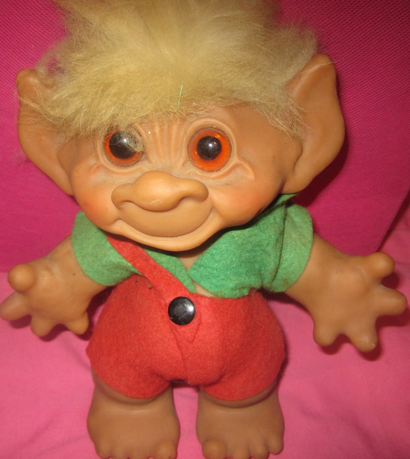 Just Trolling Around 2 Stunning Dam Troll Doll Piggy Banks
