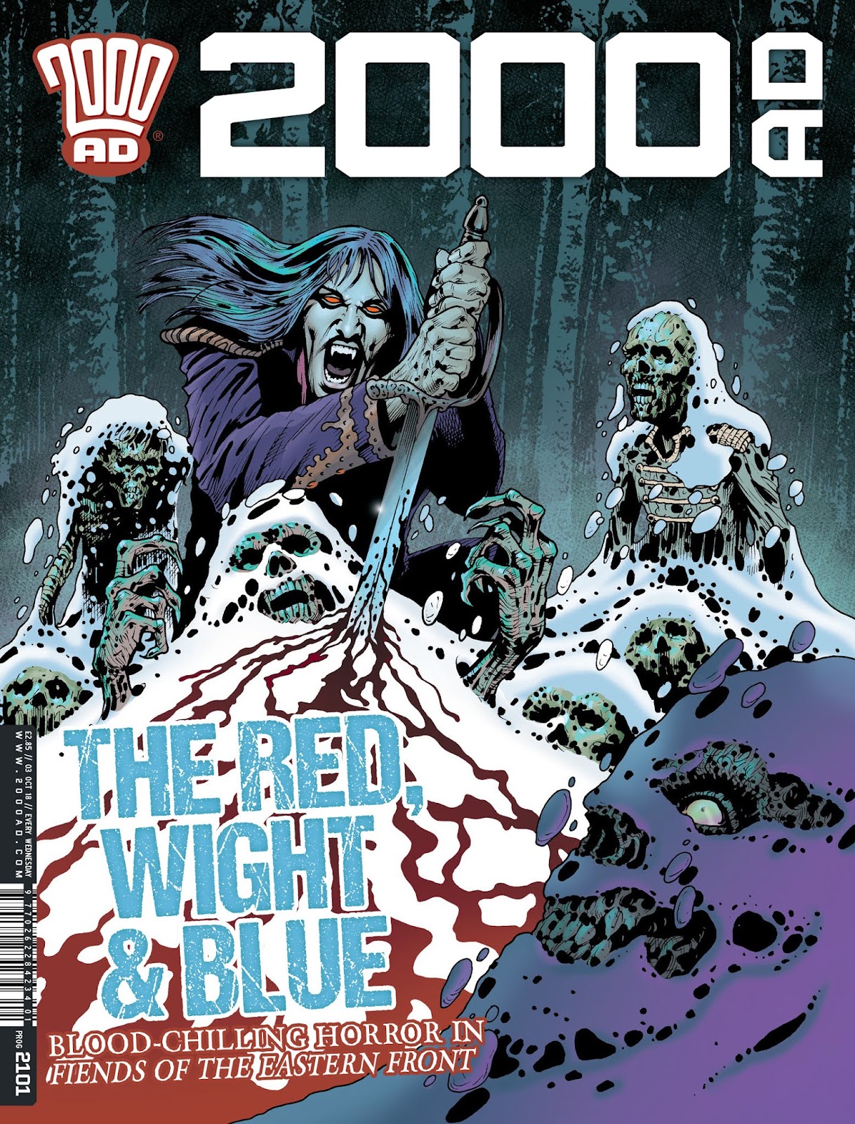 NEW 2000AD Prog #2053-18 October 2017