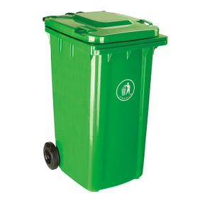 Bán thùng rác nhựa, thùng rác 2 bánh xe