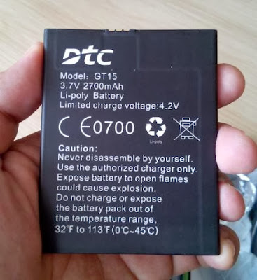 DTC Mobile GT15 Astroid Fiesta Battery