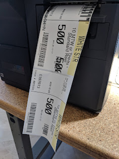 ZPL Datastream Printed With The C7500