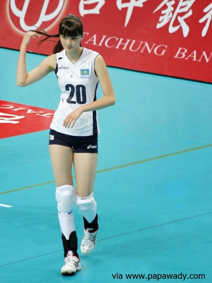 Sabina Altynbekova - The Beauty Queen of Kazakhstan Volleyball Team