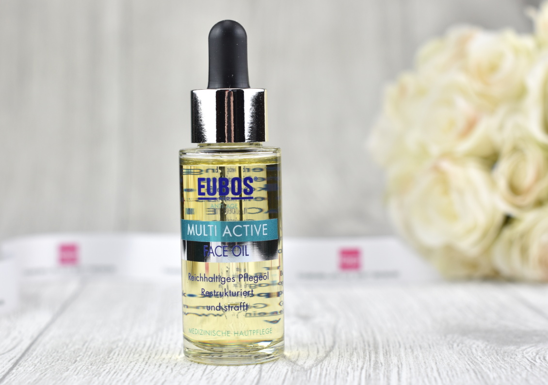 Inhalt beautypress News Box Dezember 2018 - Eubos - Multi Active Face Oil Anti Aging