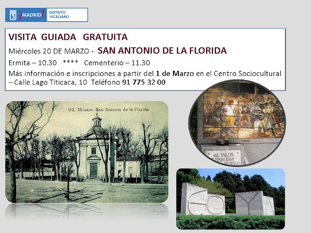 Cartel visita guiada marzo 2013 - Ermita y cementerio S.Antonio Florida