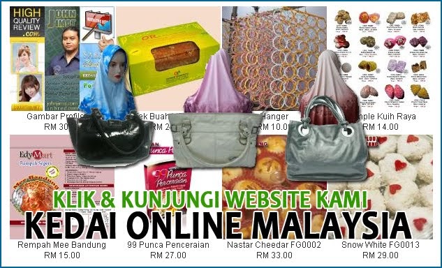 Petua Cerita Berita: Kedai Online Malaysia