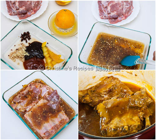 炆 BBQ 排骨製作圖 Slow Cooked BBQ Pork Ribs Procedures 炆 BBQ 排骨製作圖 Slow Cooked BBQ Pork Ribs Procedures