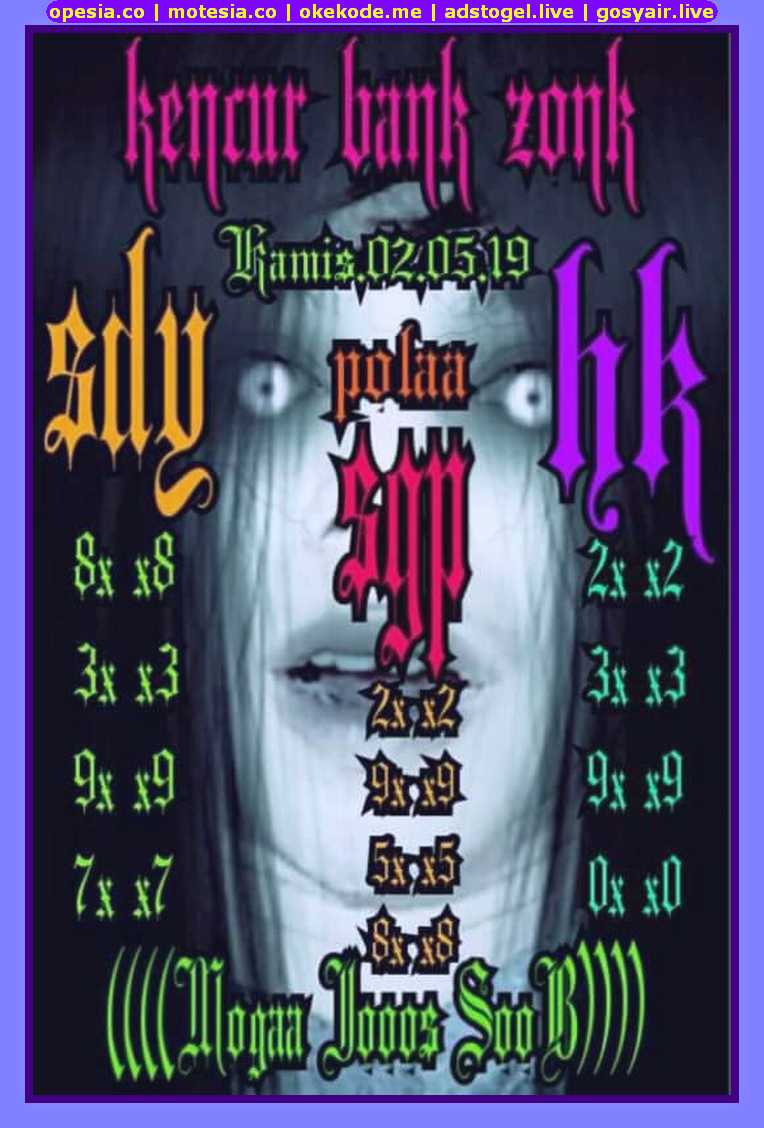 Kode Syair Sdy Hari Ini Kamis 2 Mei 2019 Okekode