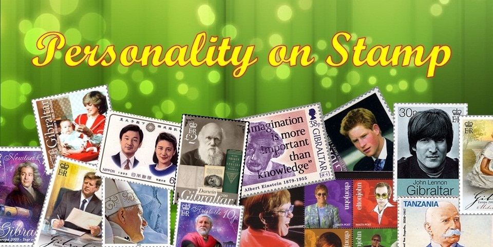 Personality  on  Stamp