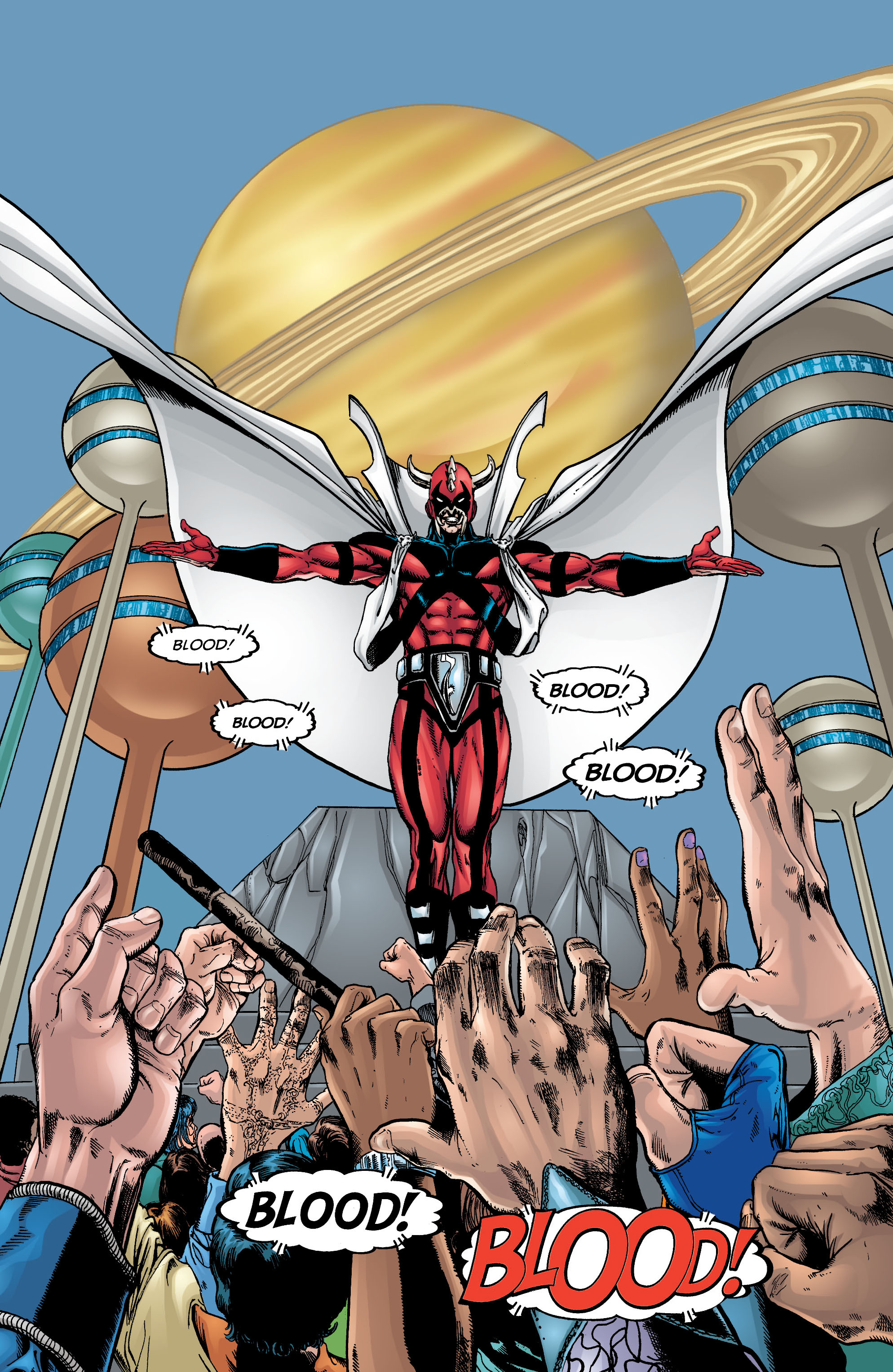 Read online Titans/Legion of Super-Heroes: Universe Ablaze comic -  Issue #1 - 9