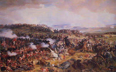 Charge of the French Cuirassiers at Waterloo by Henri Félix Emmanuel Philippoteaux, 1874