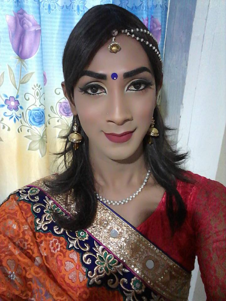 Teen Boy Dressed In A Saree Story Of Crossdressing