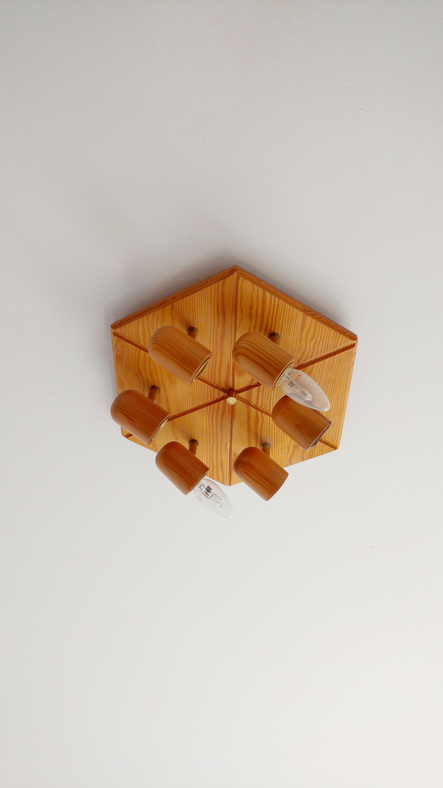 W WYNAJÄTYM M / FOR RENT FOR LIVING: NOWA LAMPA SUFITOWA ZA 3 ZÅ - DIY