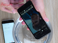 Uji tes iphone 7 plus direndam dalam air