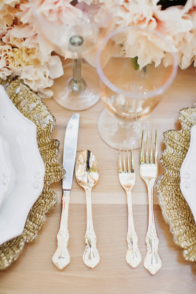 Place Setting Ideas for Weddings Belle The Magazine