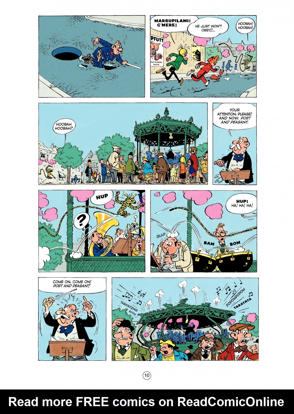 Read online Spirou & Fantasio (2009) comic -  Issue #9 - 10