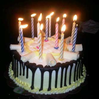 Kue ulang tahun Gambar lilin Happy Birthday Cake ~ Humor BBM