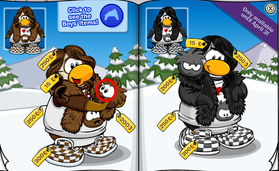 Club Penguin Cheats by Mimo777: New Club Penguin March 2012 Clothing  Catalog Sweet Cheats!