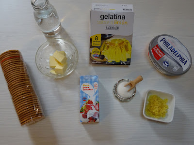 ingredientes cheesecake limon y merengue sin horno