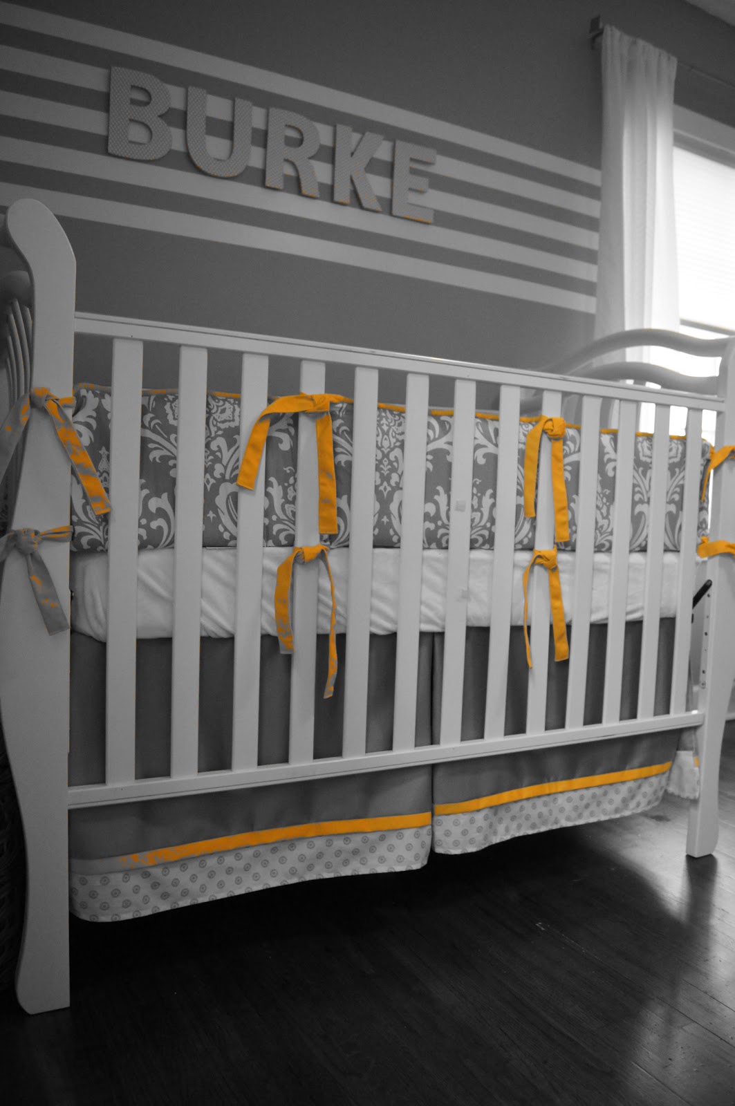 The Humble Abode: Baby B's Yellow and Grey Nursery Reveal