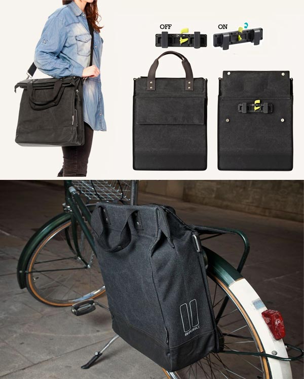 Complementos para cargar en bicicleta: Bolso y Alforja Fold Cross