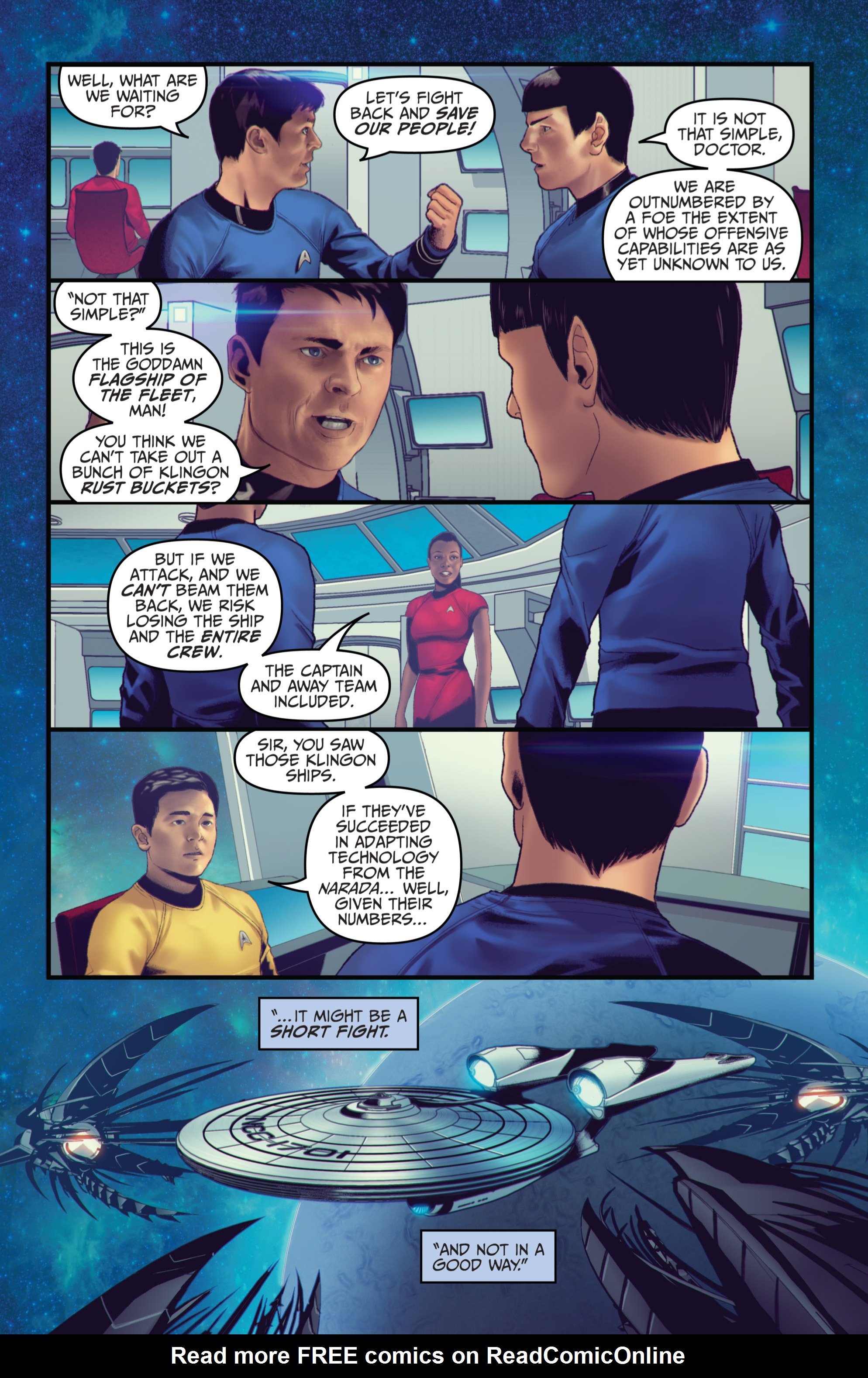 Read online Star Trek (2011) comic -  Issue #26 - 6