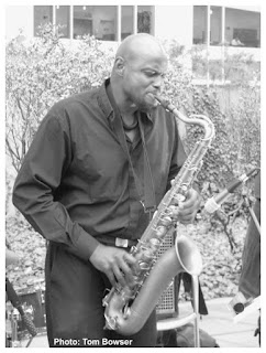 David Boykin - Tenor Saxophone | MCA Chicago Free Jazz Tuesdays| Photograph by Tom Bowser