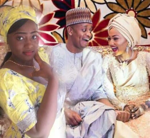 a Lol. Woman edits herself into Zahra and Ahmed Indimi's wedding photos