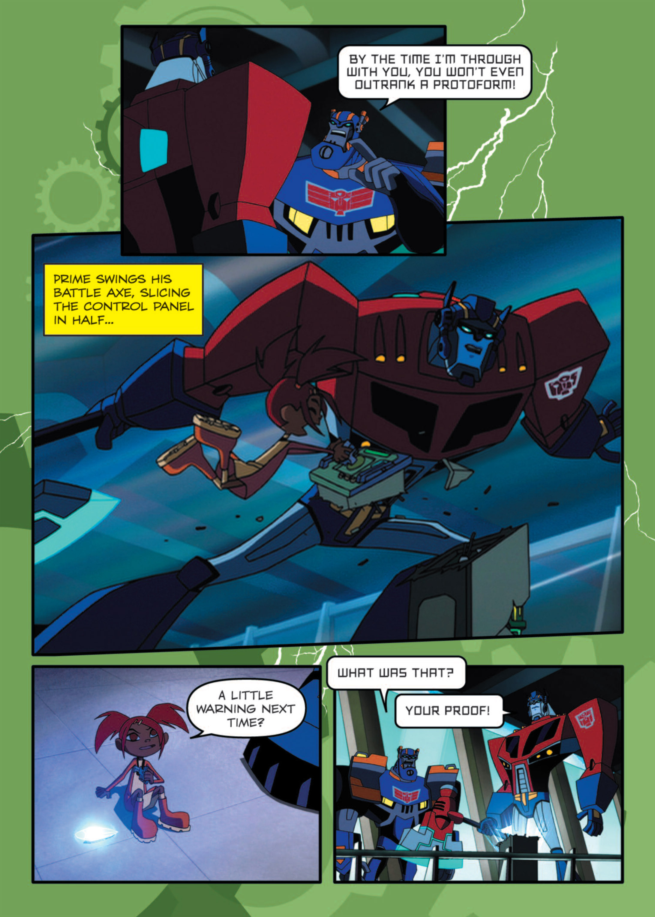 Read online Transformers Animated comic -  Issue #8 - 69