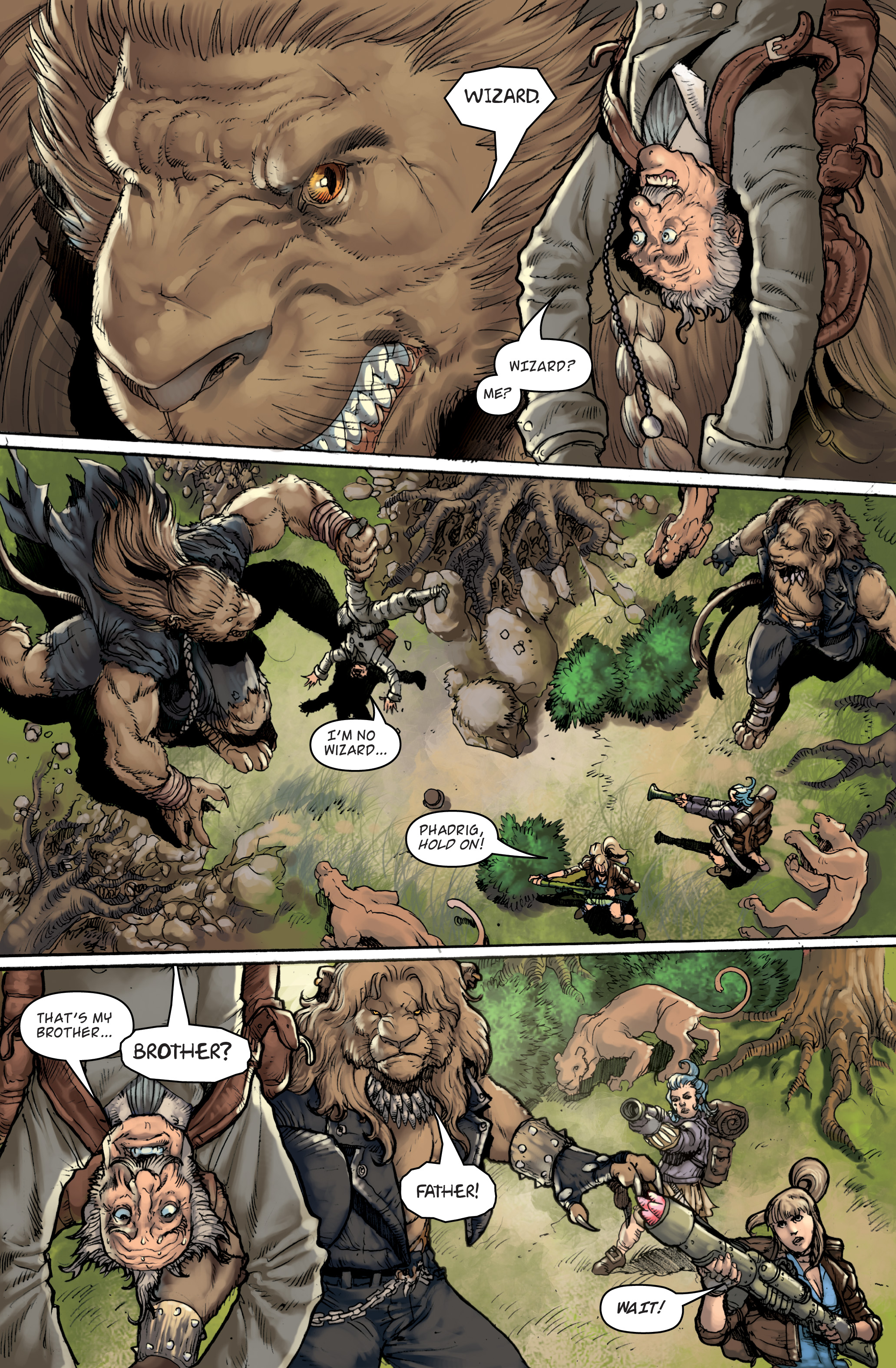 Read online The Steam Engines of Oz: The Geared Leviathan comic -  Issue #2 - 3