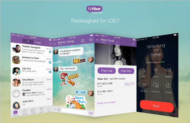 Viber iOS 7