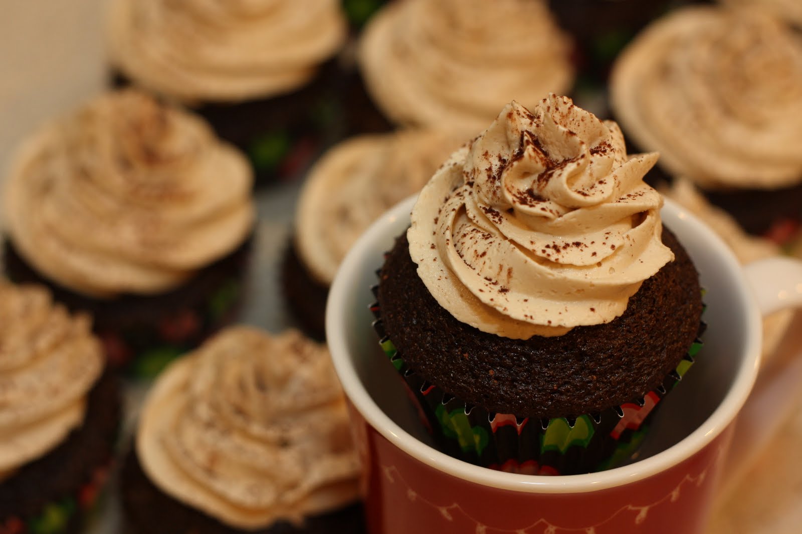 The Bitchin' Kitchin' Bailey's Espresso Cupcakes