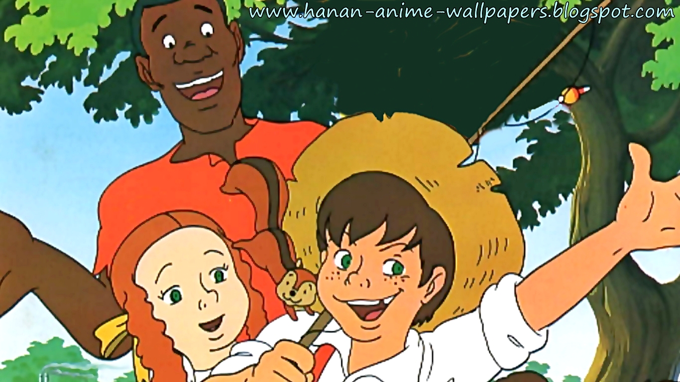 anime wallpapers: Adventures of Huckleberry Finn - مغامرات هاني